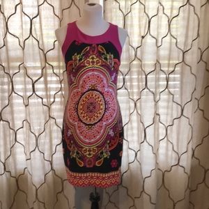 Xoxo vibrant bright colored dress